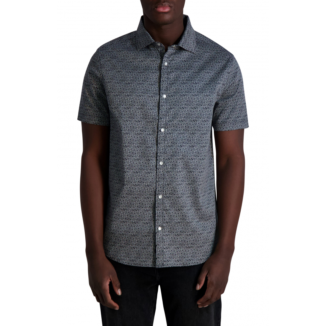 Chemise à manches courtes 'Logo' pour Hommes