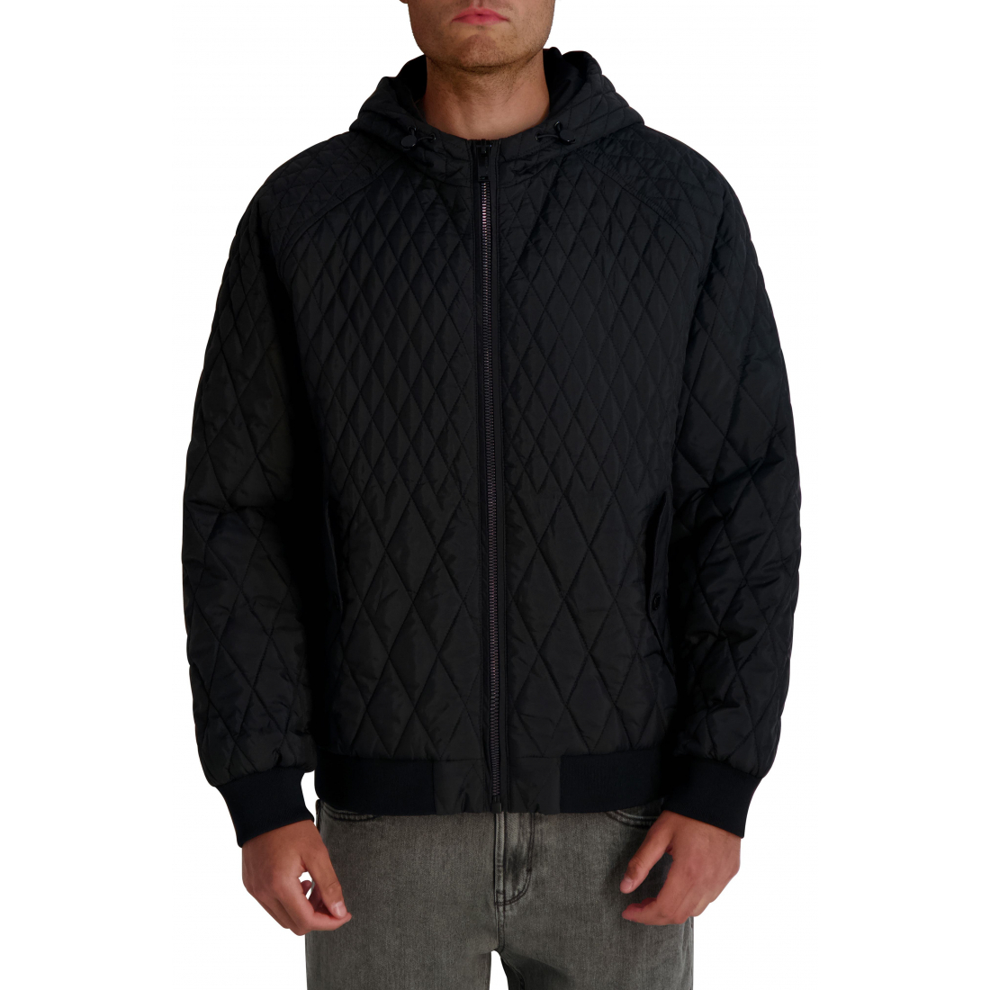 Veste matelassée 'Hooded Diamond' pour Hommes