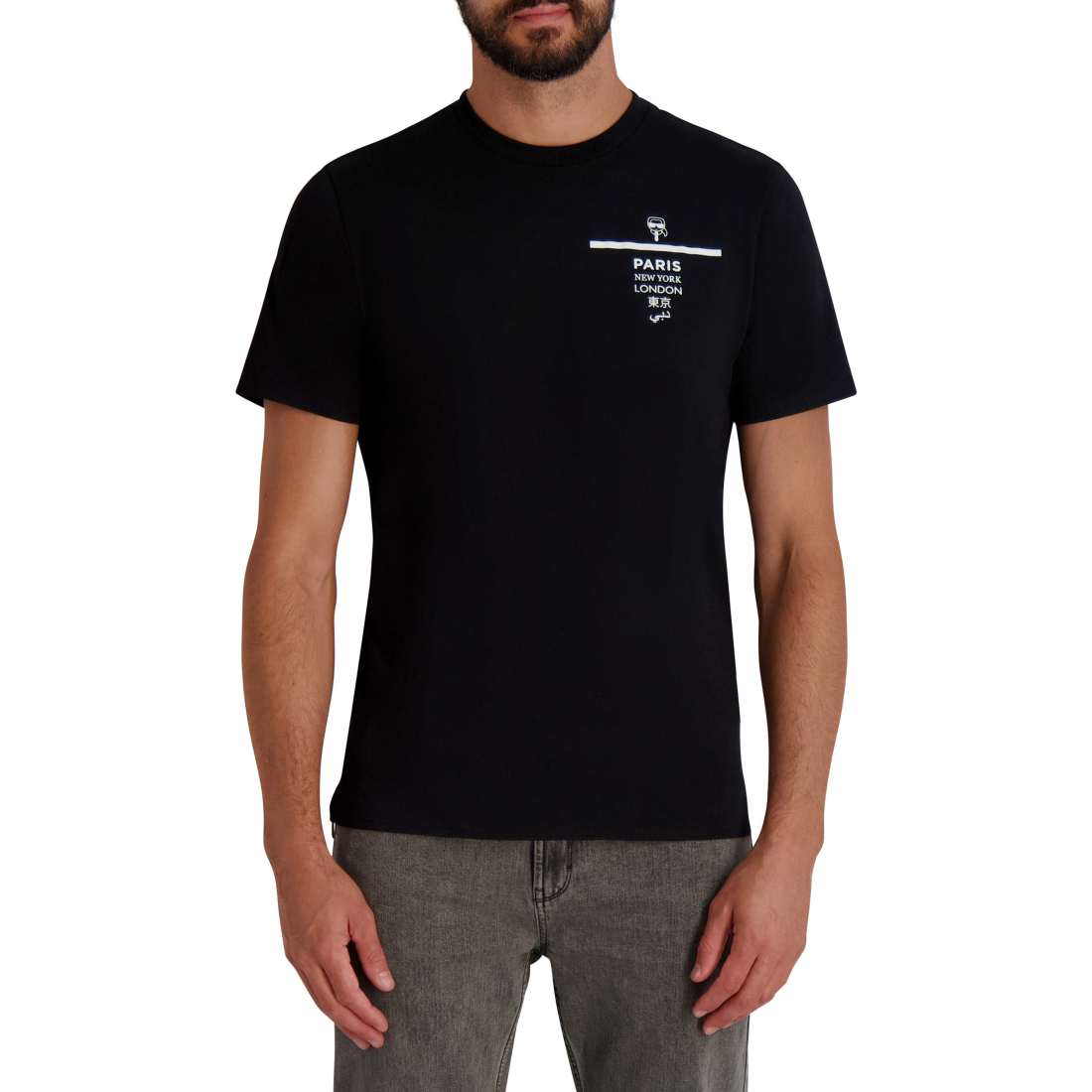 T-shirt 'City Karl Graphic' pour Hommes