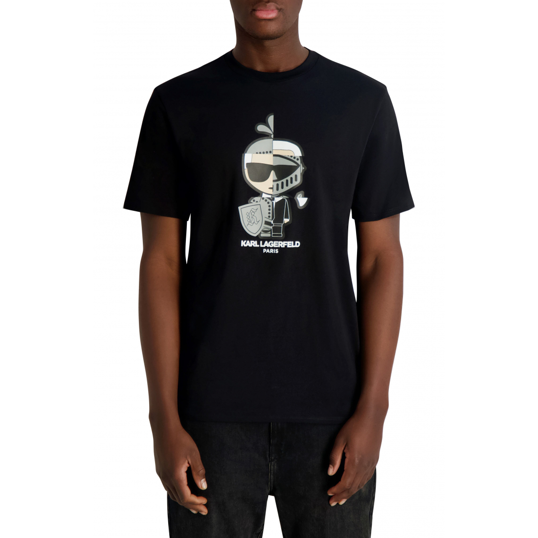 T-shirt 'Split Personality Karl Graphic' pour Hommes