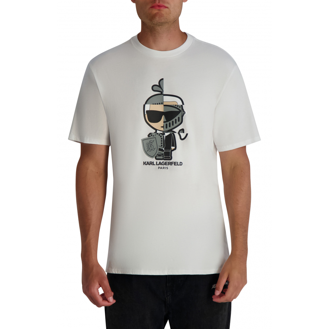T-shirt 'Split Personality Karl Graphic' pour Hommes