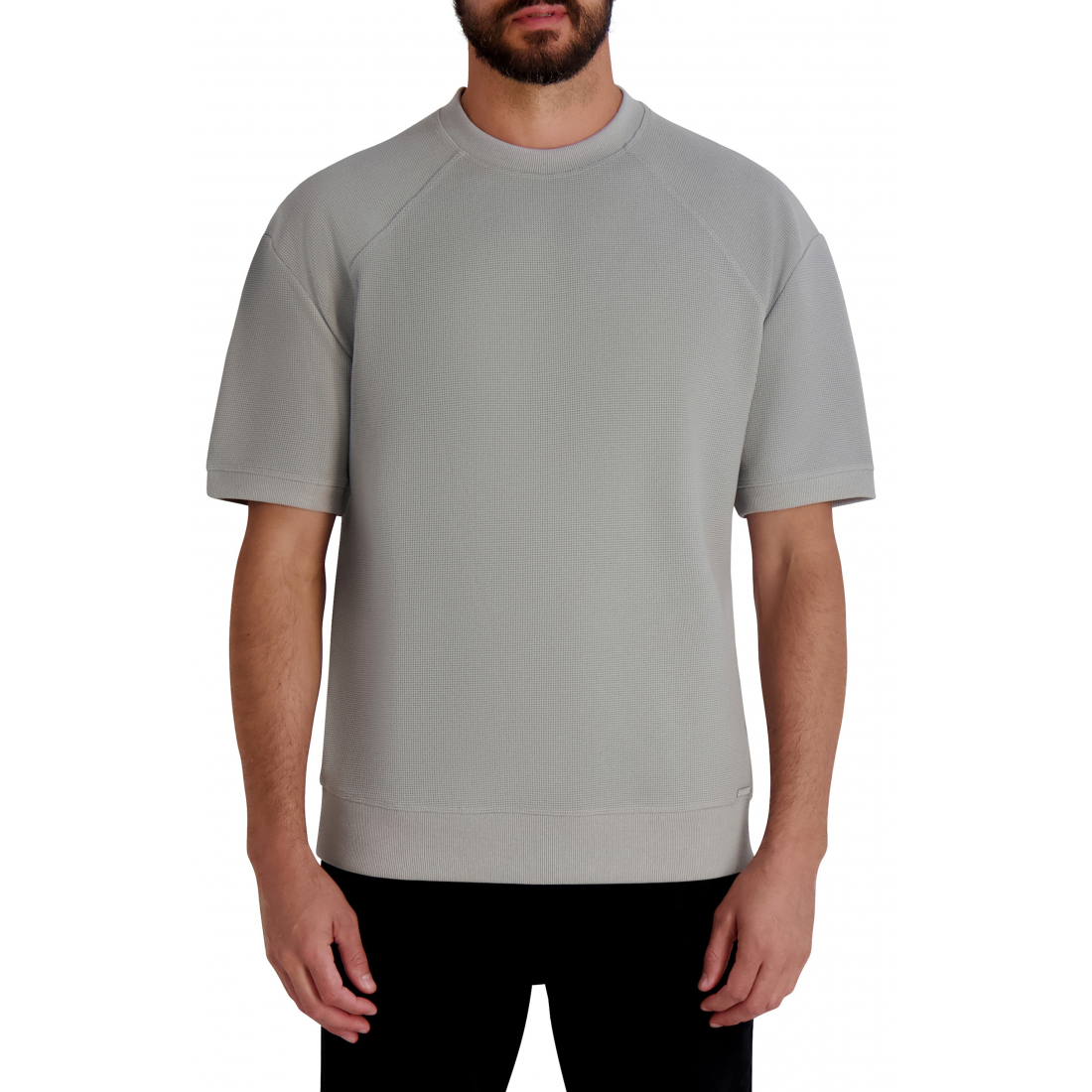 T-shirt 'Waffle Knit' pour Hommes