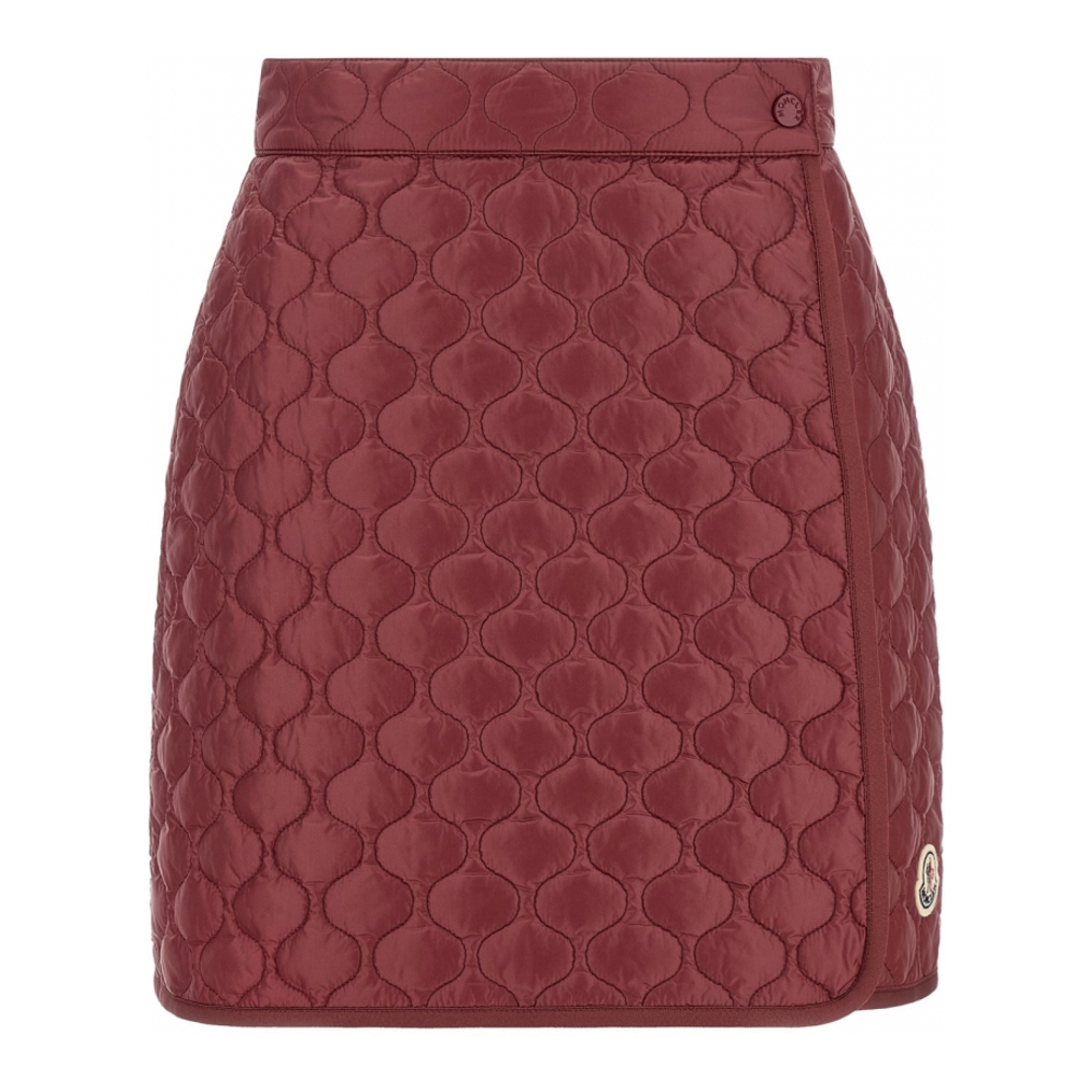 Women's 'Square Quilting' Mini Skirt