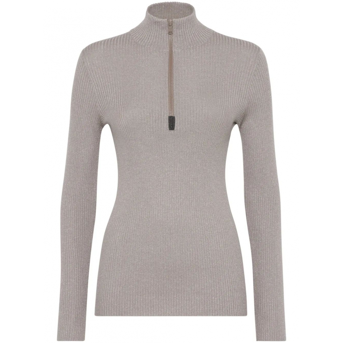 Pull à col roulé 'Ribbed Knit' pour Femmes