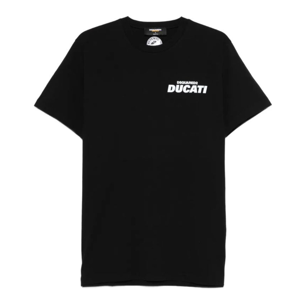T-shirt 'Ducati Logo-Print' pour Hommes