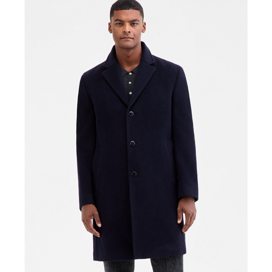 Manteau 'Classic-Fit Cashmere Blend Kavon' pour Hommes