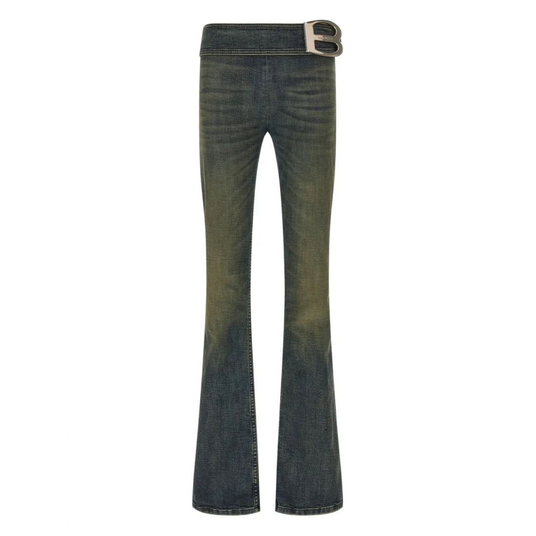 Women's 'Buckle-Detail Bootcut' Jeans