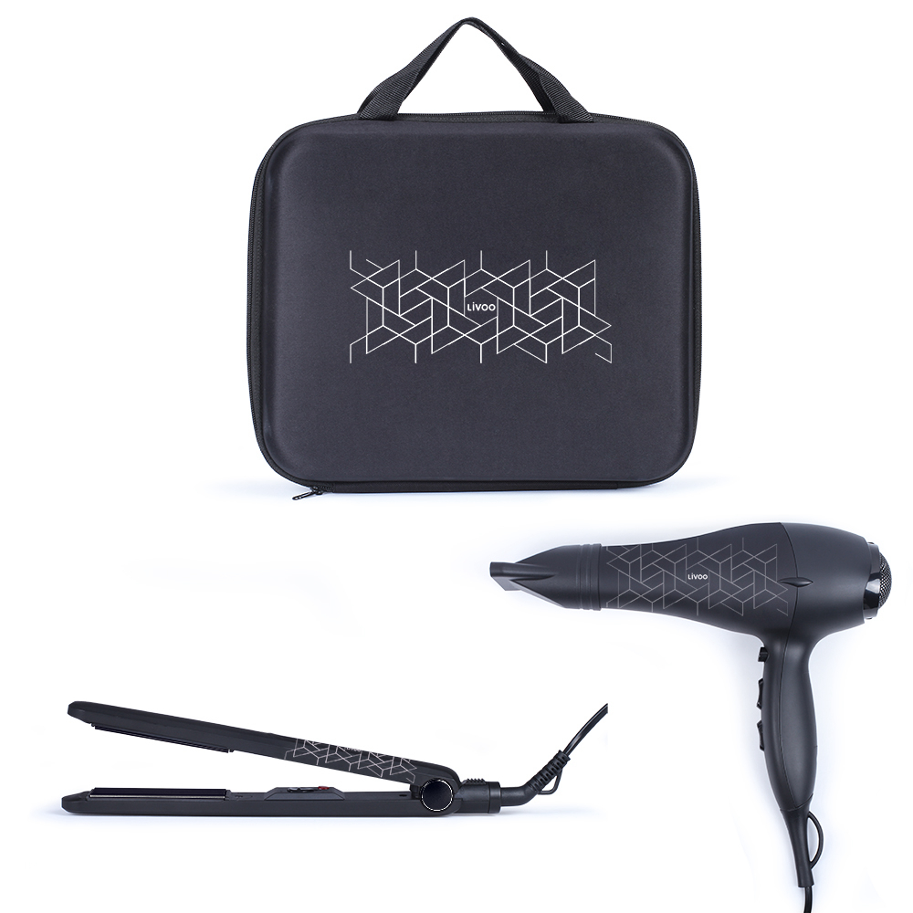 Hairdryer And Straightener Hair Styling Set