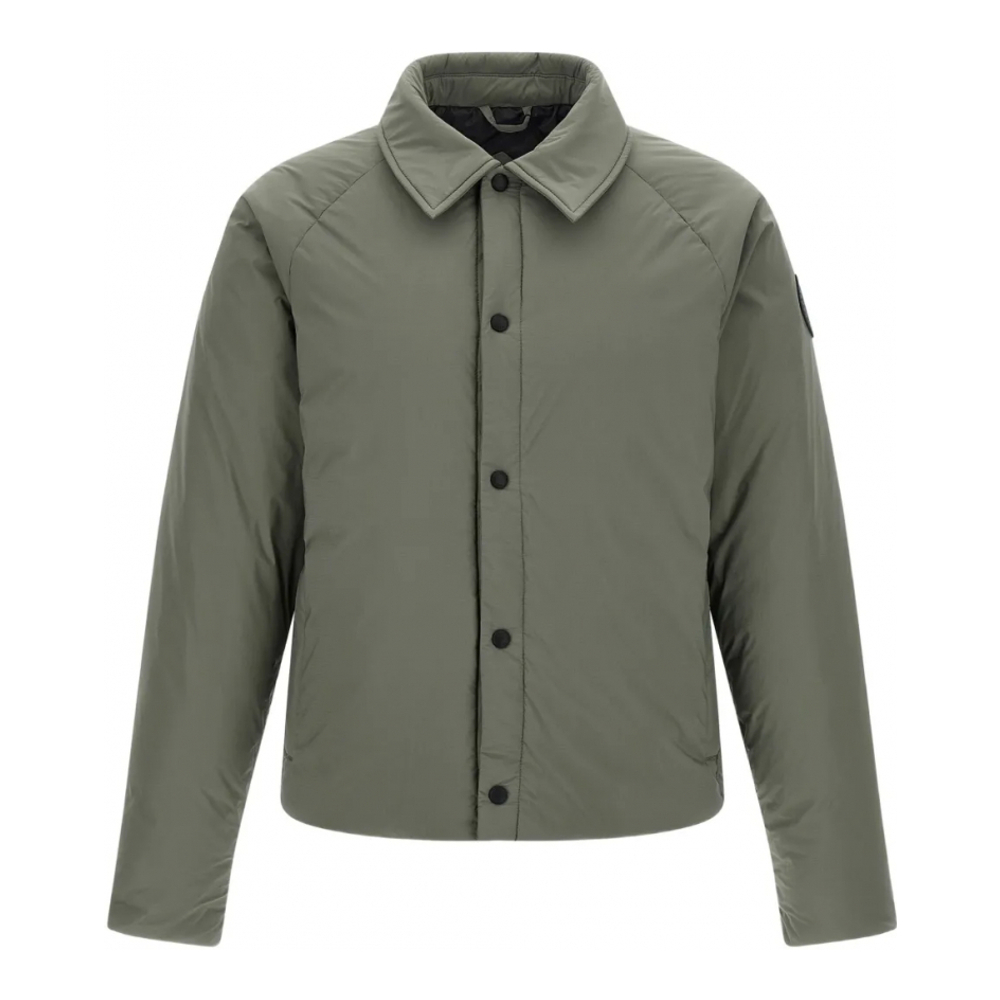 Men's 'Logo-Patch' Overshirt