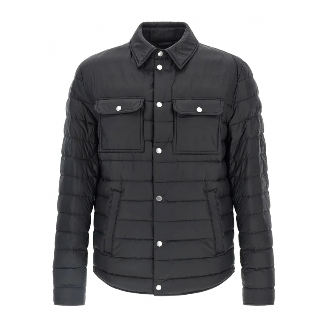 Doudoune en plumes 'Quilted Snap-Button' pour Hommes