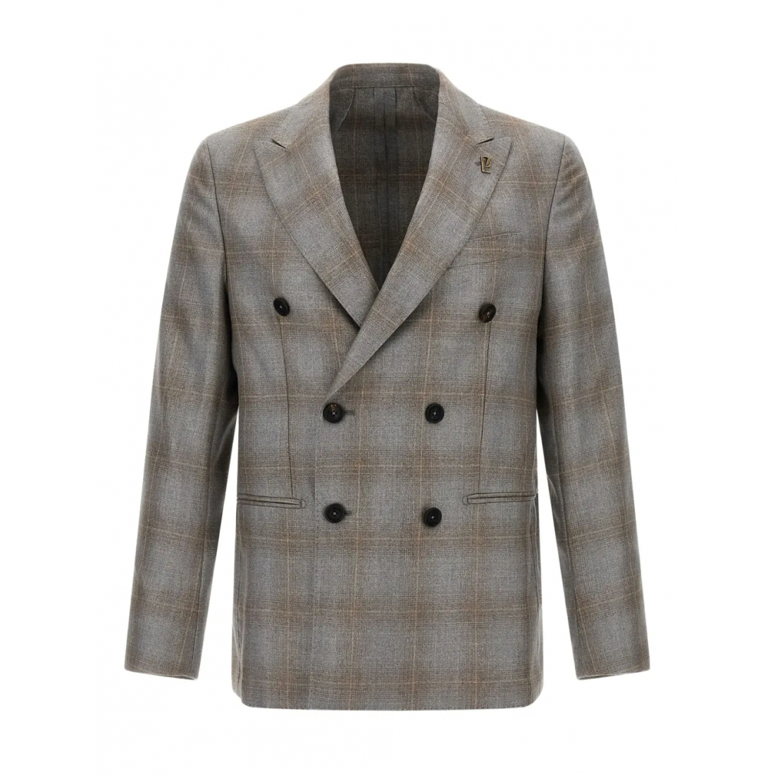 Blazer 'Peak-Lapel Checked' pour Hommes