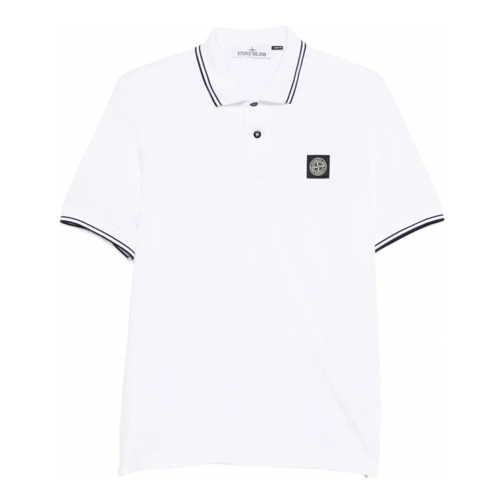 Polo 'Tipped-Collar' pour Hommes