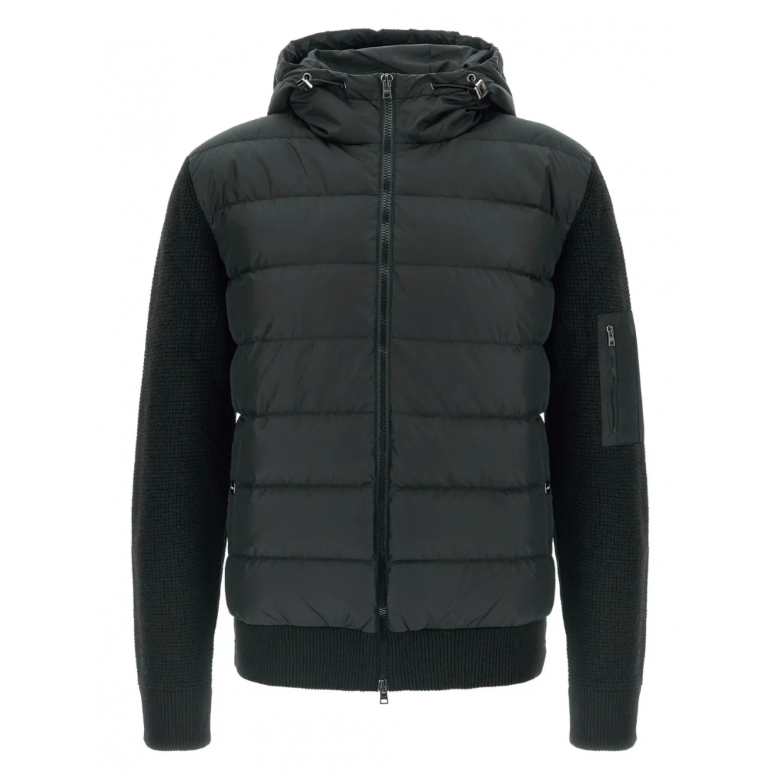 Veste 'Hooded Quilted-Panel' pour Hommes
