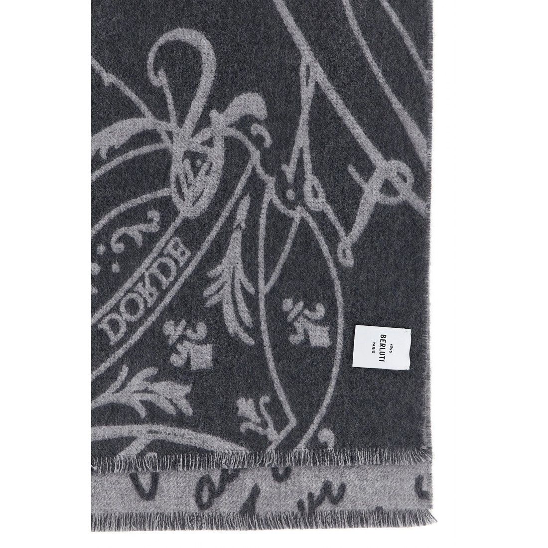 Écharpe en laine 'Scritto' pour Hommes