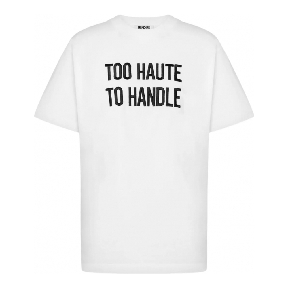 T-shirt 'Lettering-Print' pour Femmes