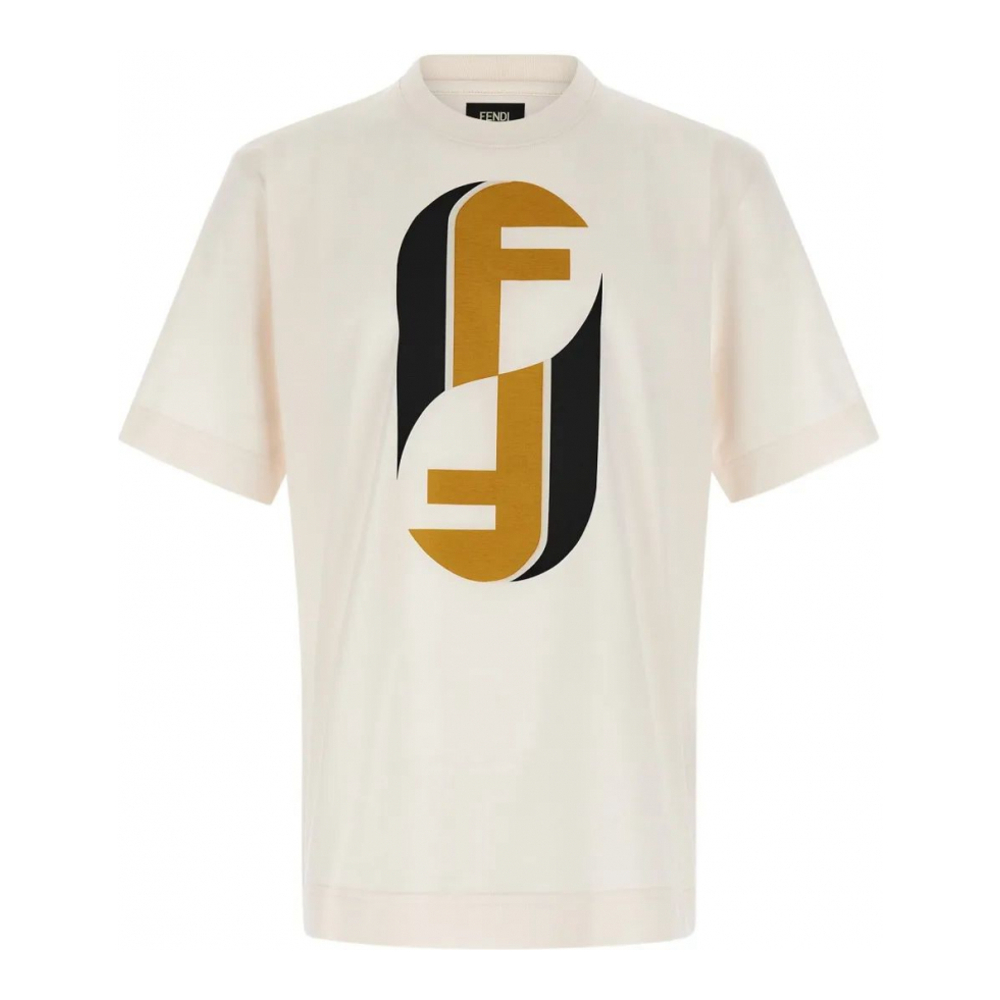 T-shirt 'Fendinity Monogram-Print' pour Hommes