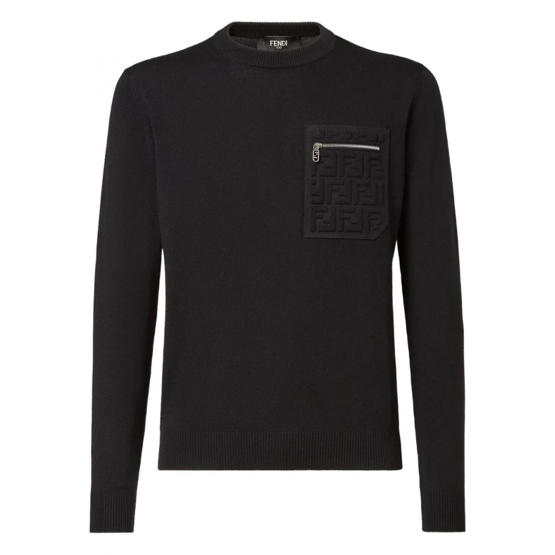 Pull 'Logo-Patch Pocket' pour Hommes