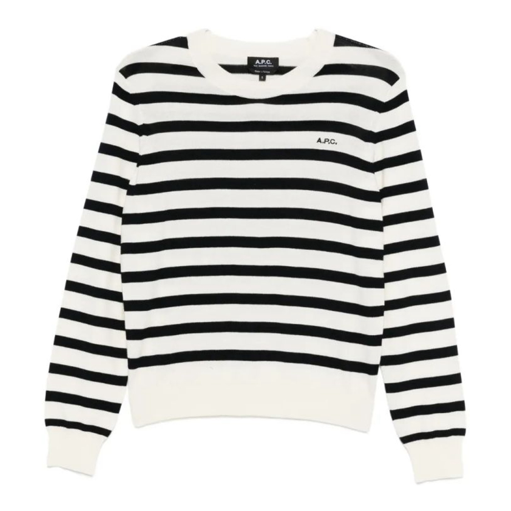 Pull 'Josepha Striped Crew-Neck' pour Femmes