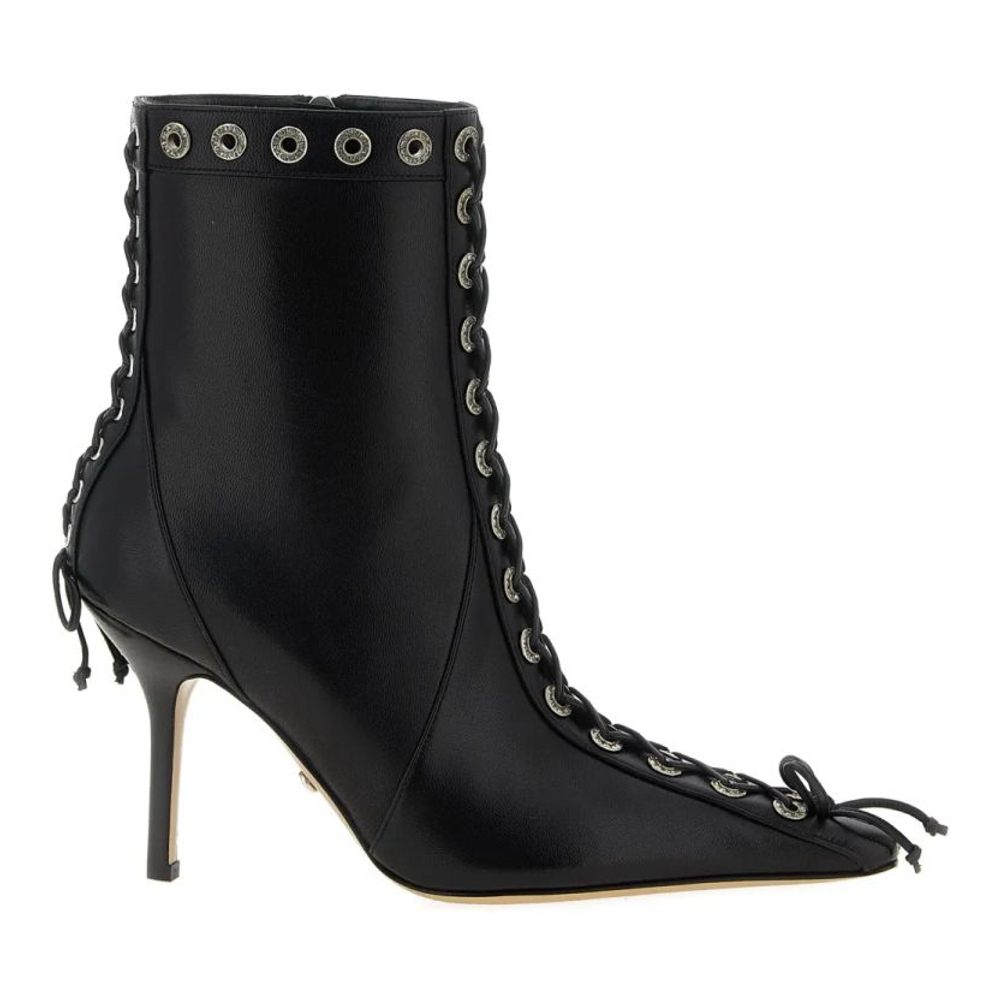 Women's 'Lace-Up Studded' Ankle Boots