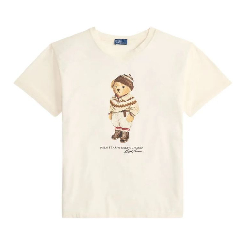 T-shirt 'Bear-Print' pour Femmes