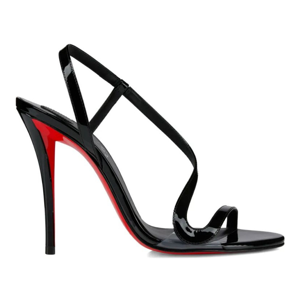 Women's 'Pink Z Leather Slingback' High Heel Sandals