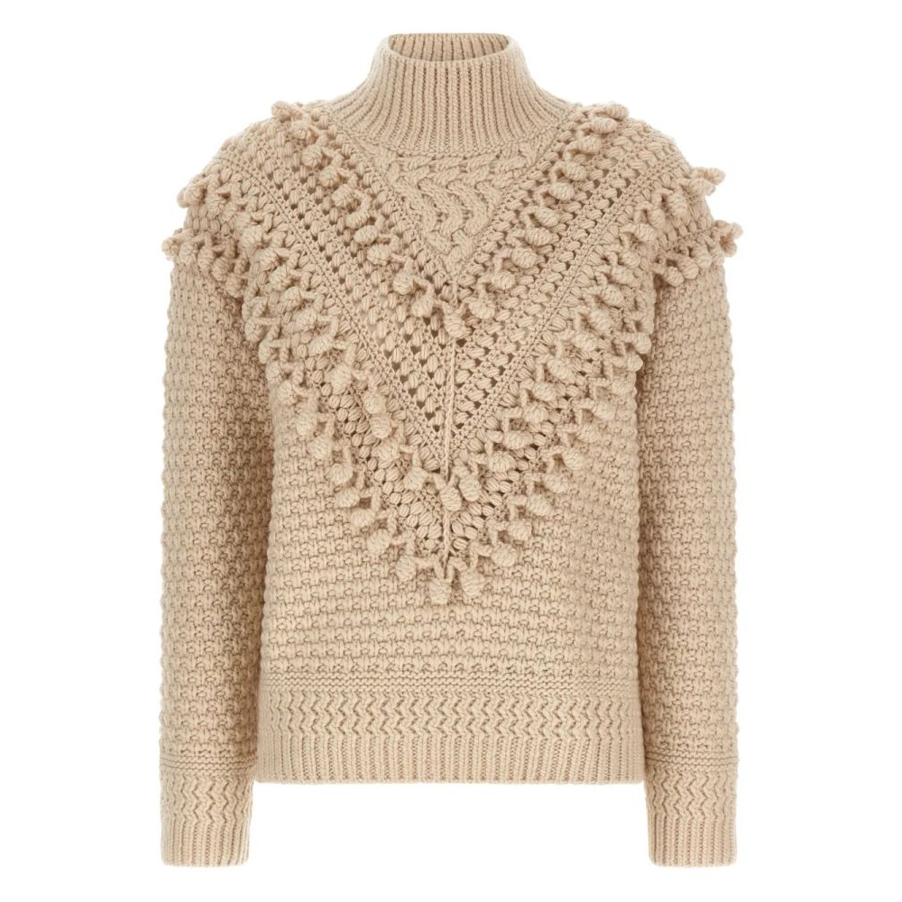 Pull 'Hypnotic Bauble Pompom-Detail' pour Femmes