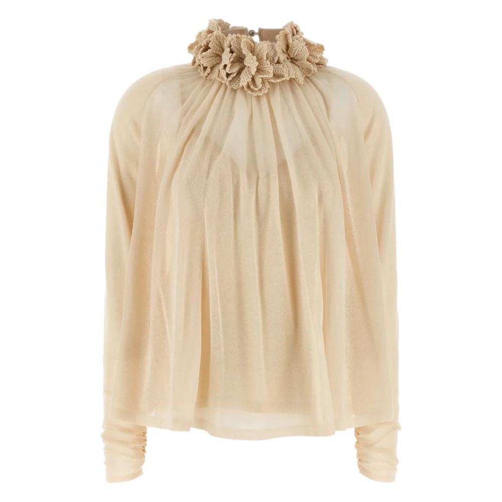 Blouse 'Hypnotic Crochet-Trim' pour Femmes