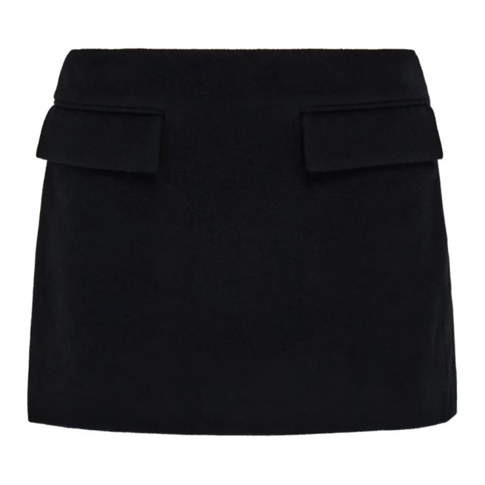 Women's 'Flap-Pocket' Mini Skirt