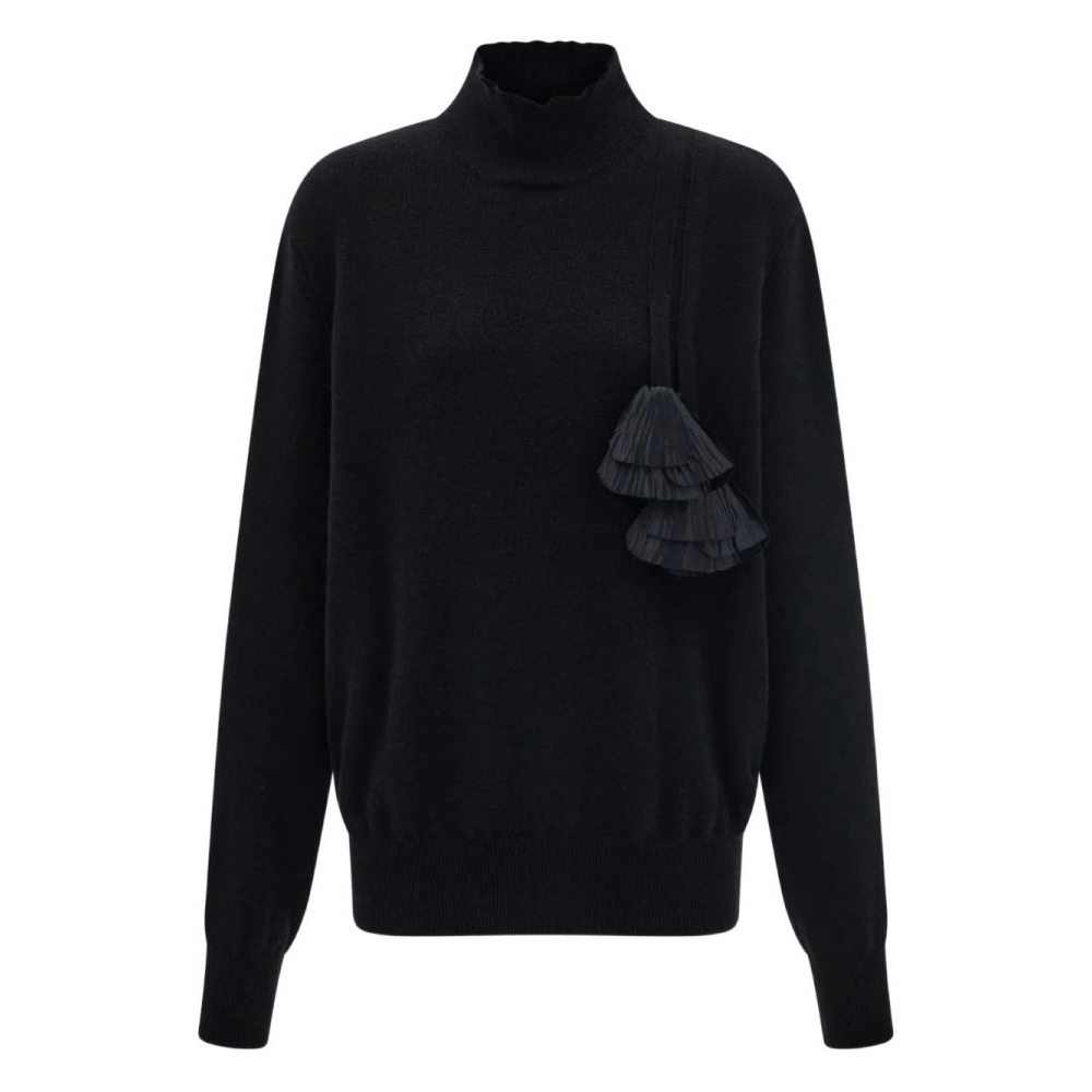 Pull en cachemire 'Pleated-Tassel' pour Femmes