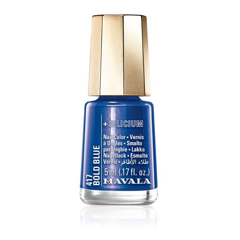 'Mini Color' Nail Polish - 417 Bold Blue 5 ml