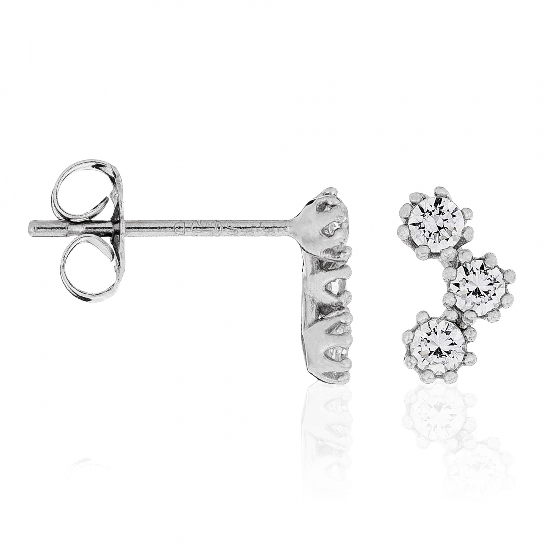 Boucles d'oreilles 'Zirconias' pour Femmes