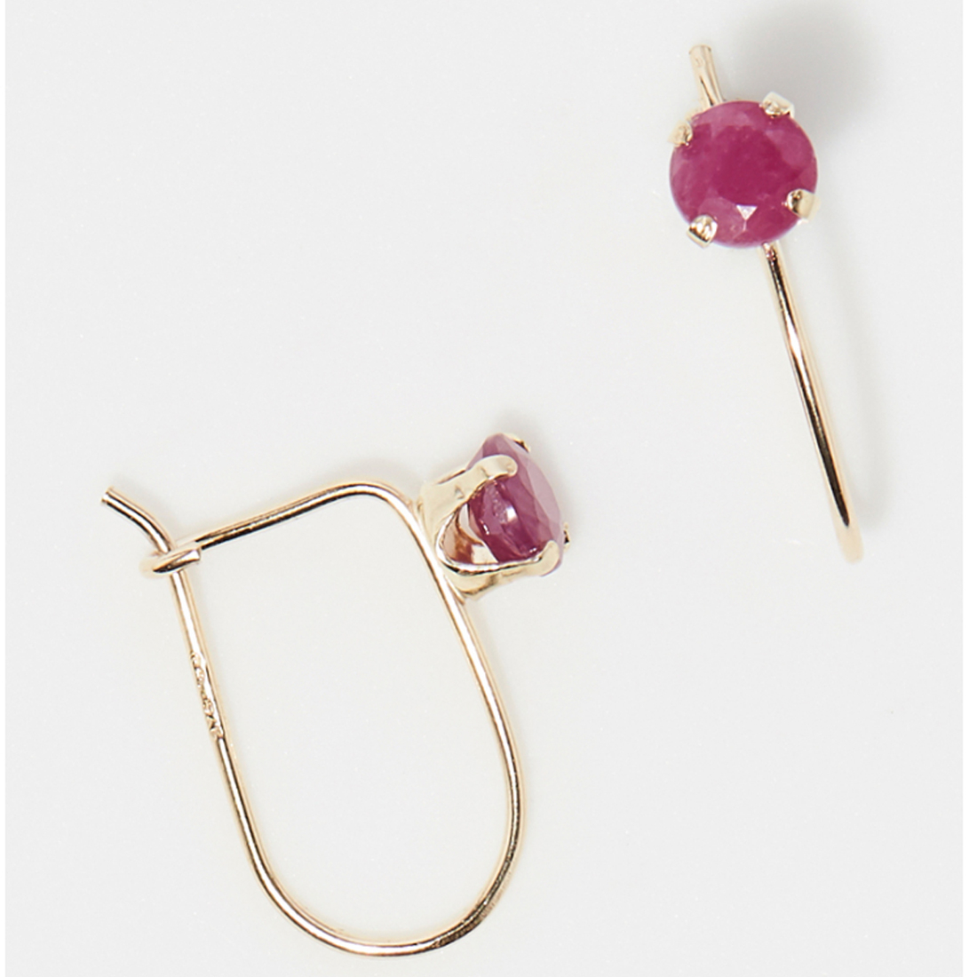 'Rubis Envoutant' Ohrringe für Damen