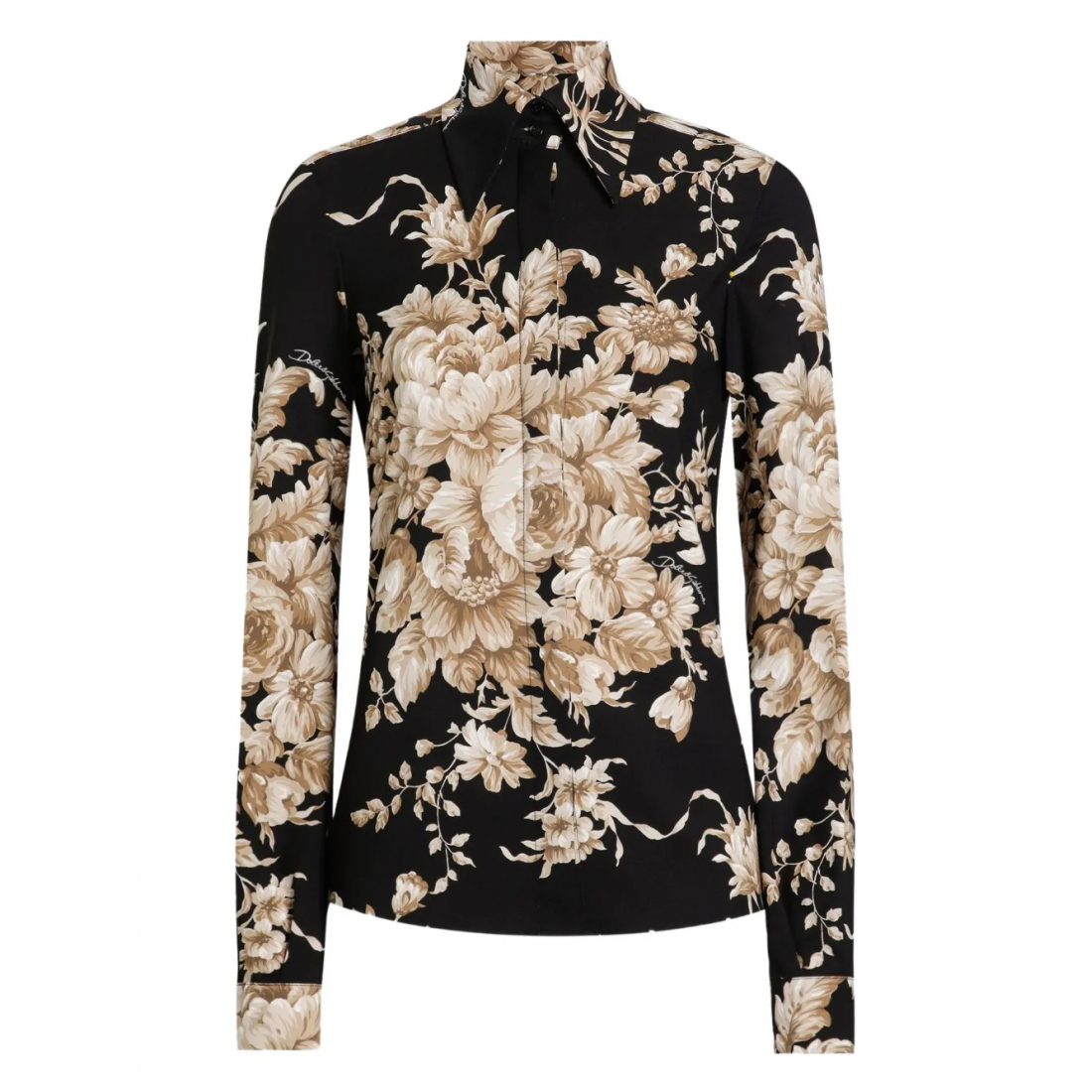 'Floral Print' Hemd für Damen