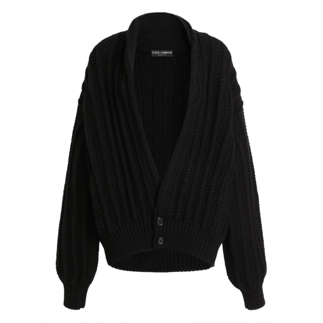 Cardigan 'Ribbed-Knit' pour Femmes