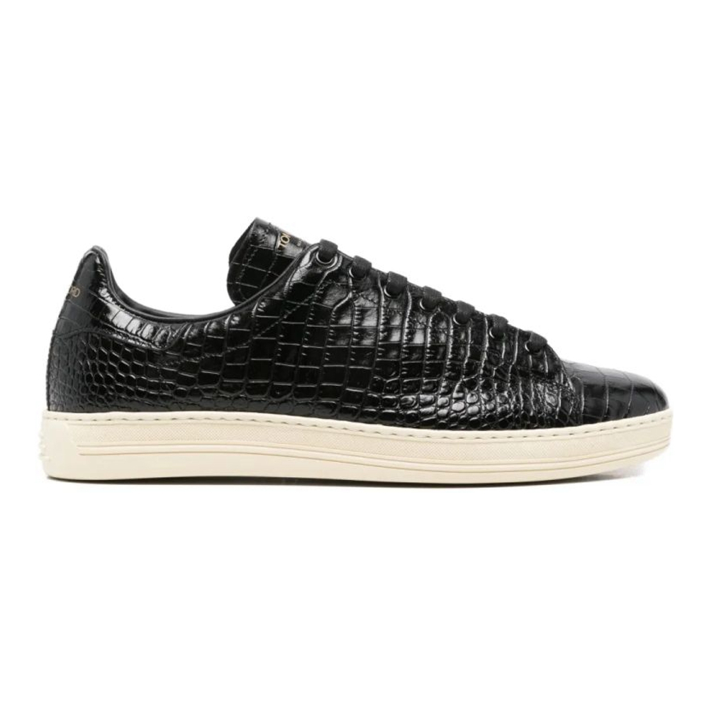 Men's 'Crocodile-Embossed' Sneakers