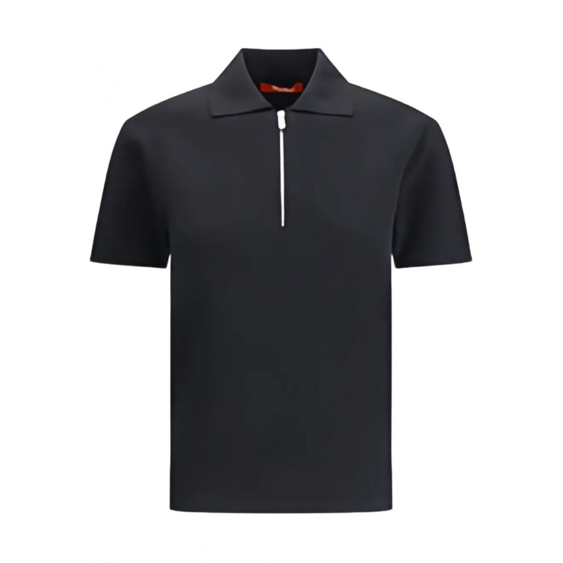 Polo 'Teti Zip Ribbed' pour Femmes