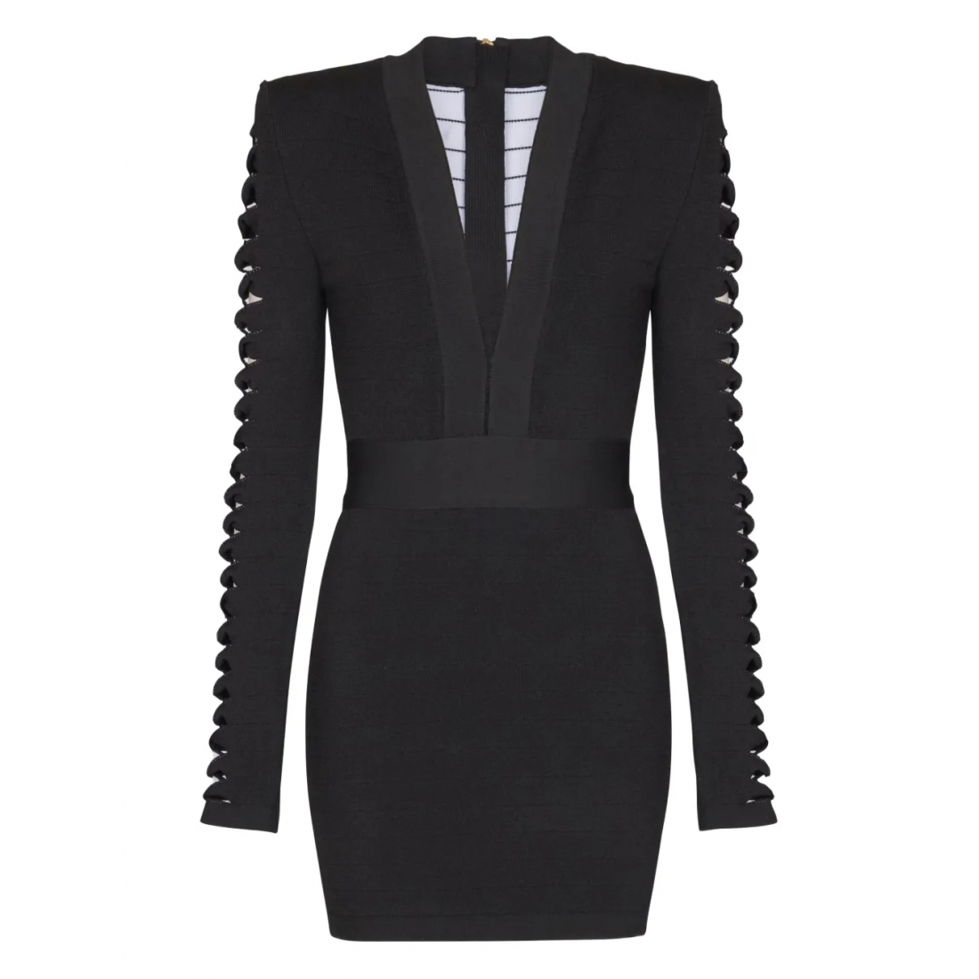 Women's 'V-Neck Cut-Out Sleeve' Mini Dress