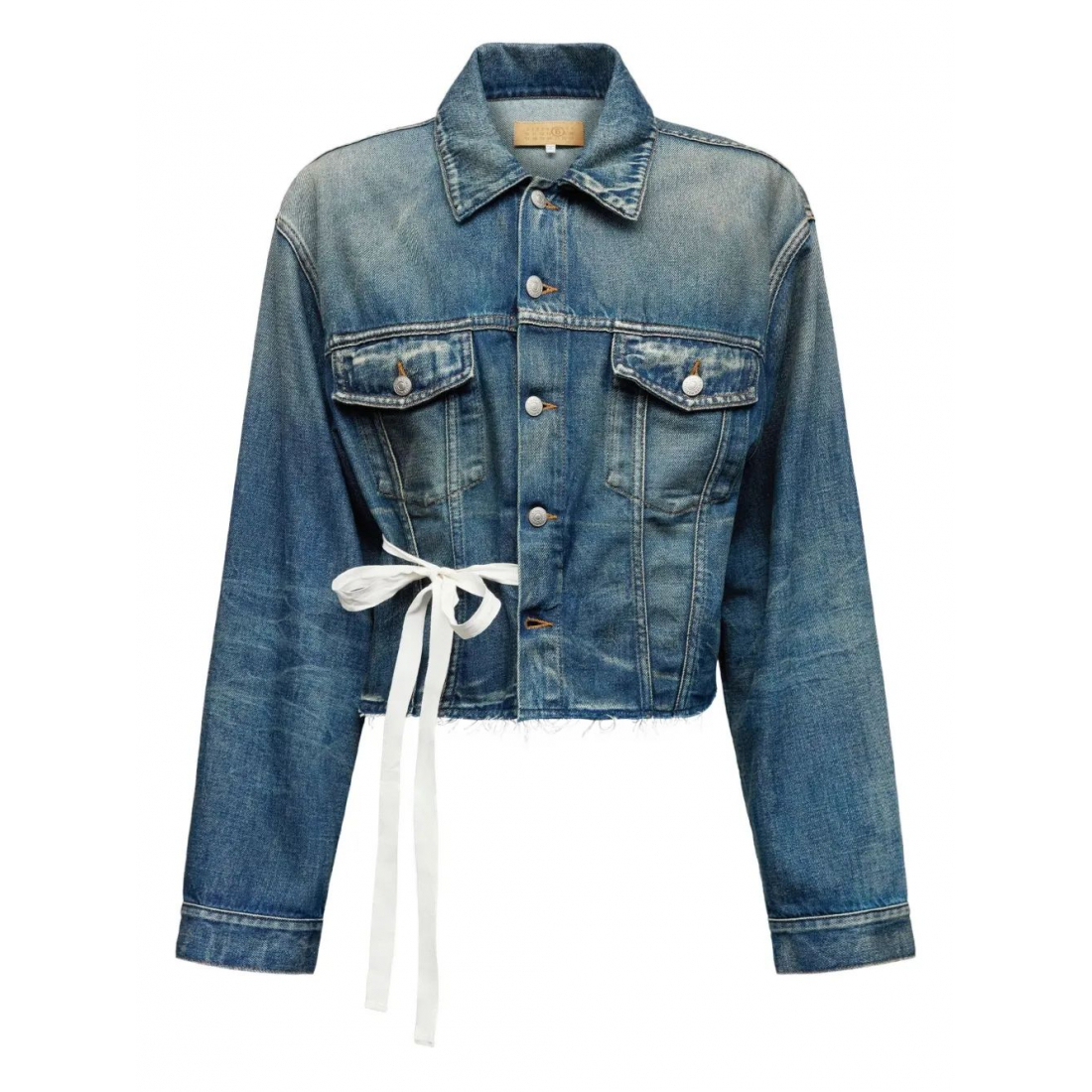 Veste en jeans 'Belted' pour Femmes