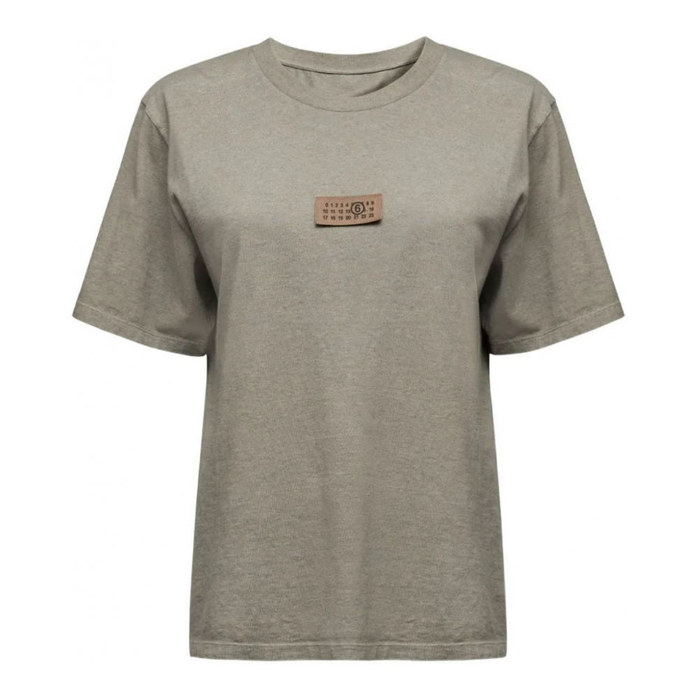 T-shirt 'Numeric signature MM6' pour Femmes