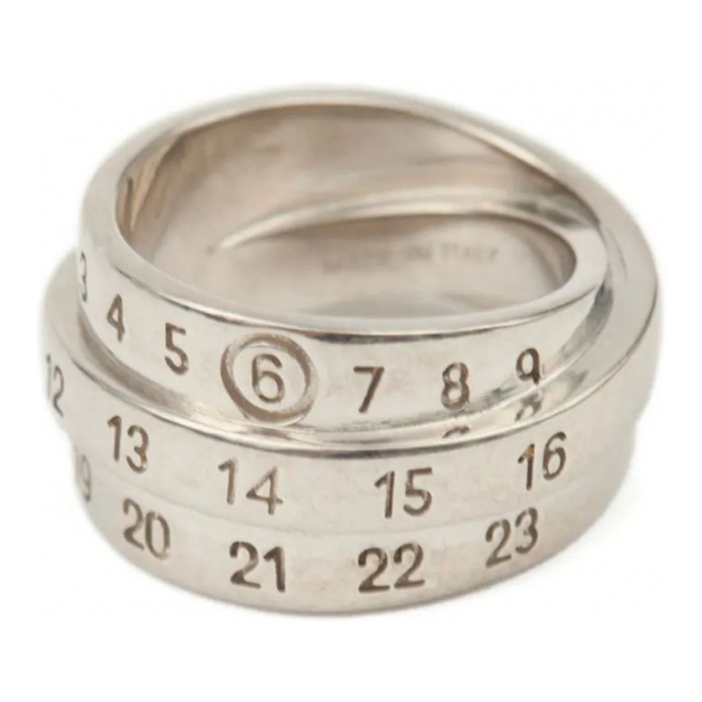 'Triple Logo' Ring für Damen