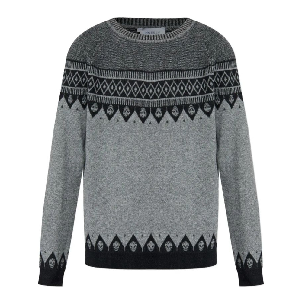 Pull 'Skull-Motif' pour Hommes