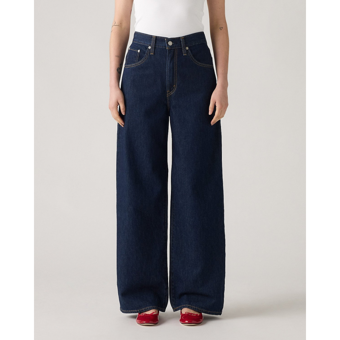 Jeans 'Cinch Baggy' pour Femmes