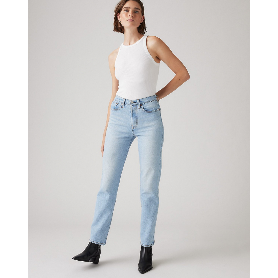 Jeans 'Wedgie Straight Fit' pour Femmes