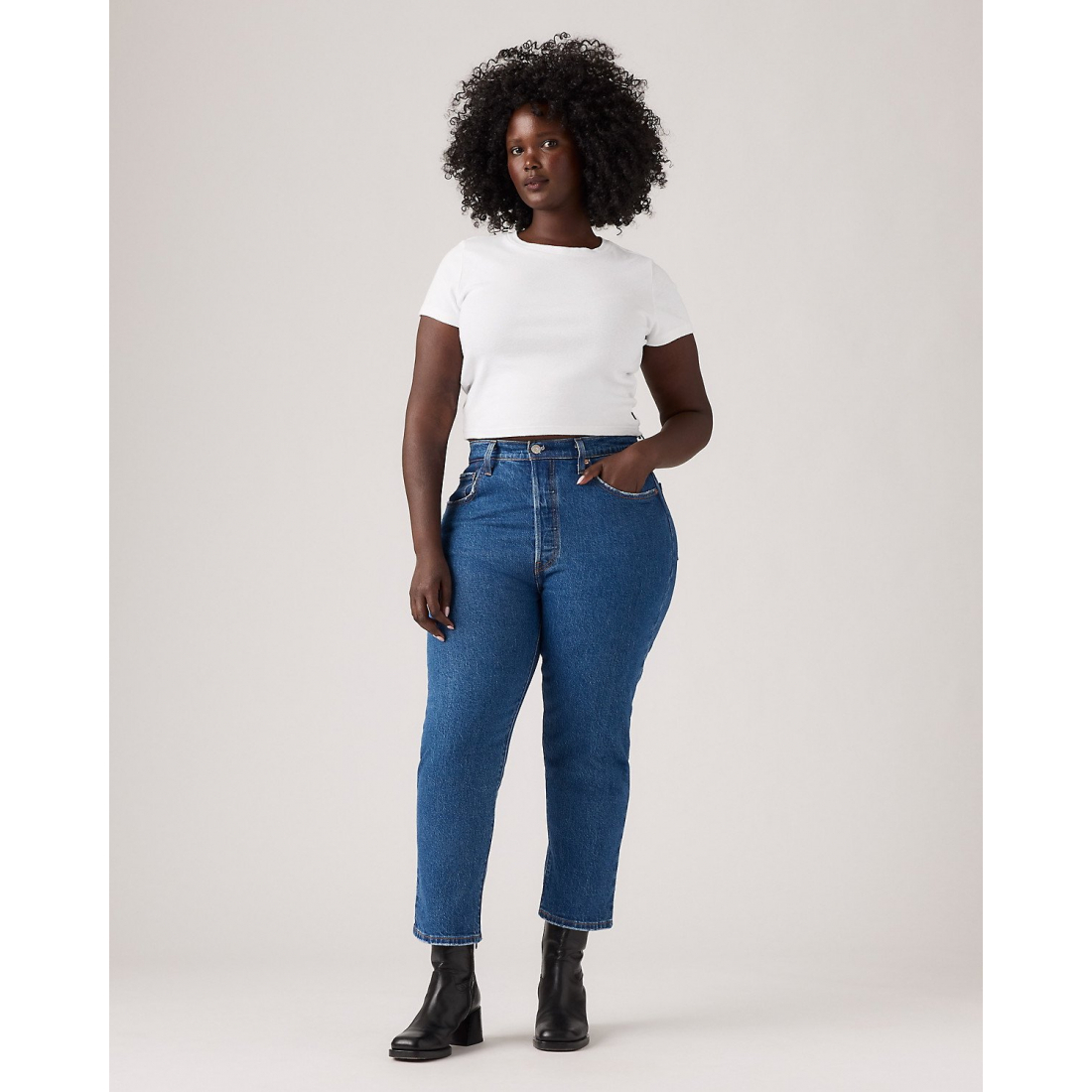 Jeans '501® Original Cropped' pour Femmes