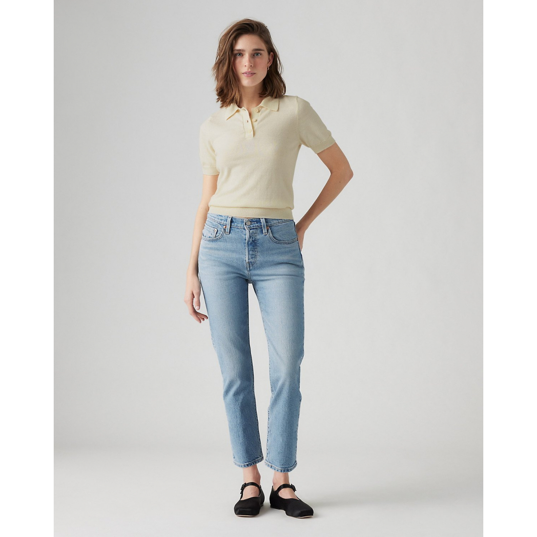 Jeans '501® Original Cropped' pour Femmes