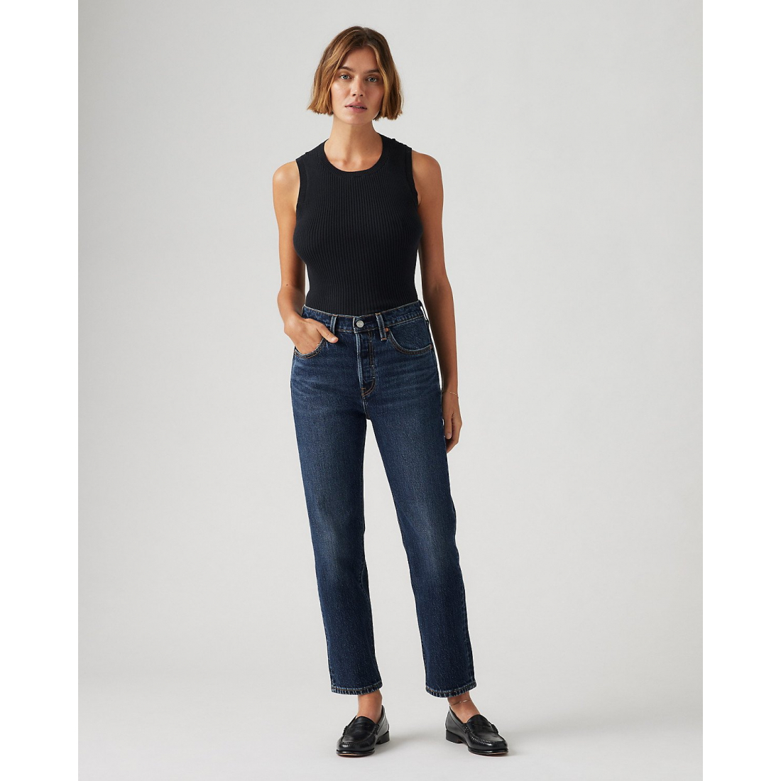 Jeans '501® Original Cropped' pour Femmes