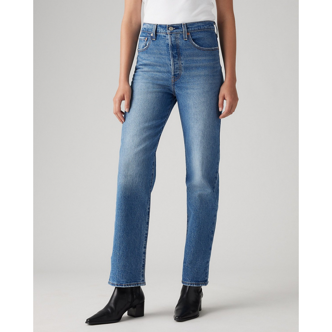 Women's 'Ribcage Straight Ankle' Jeans