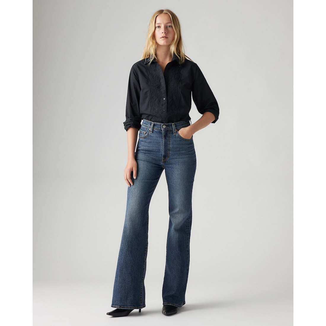 Jeans 'Ribcage Bell' pour Femmes