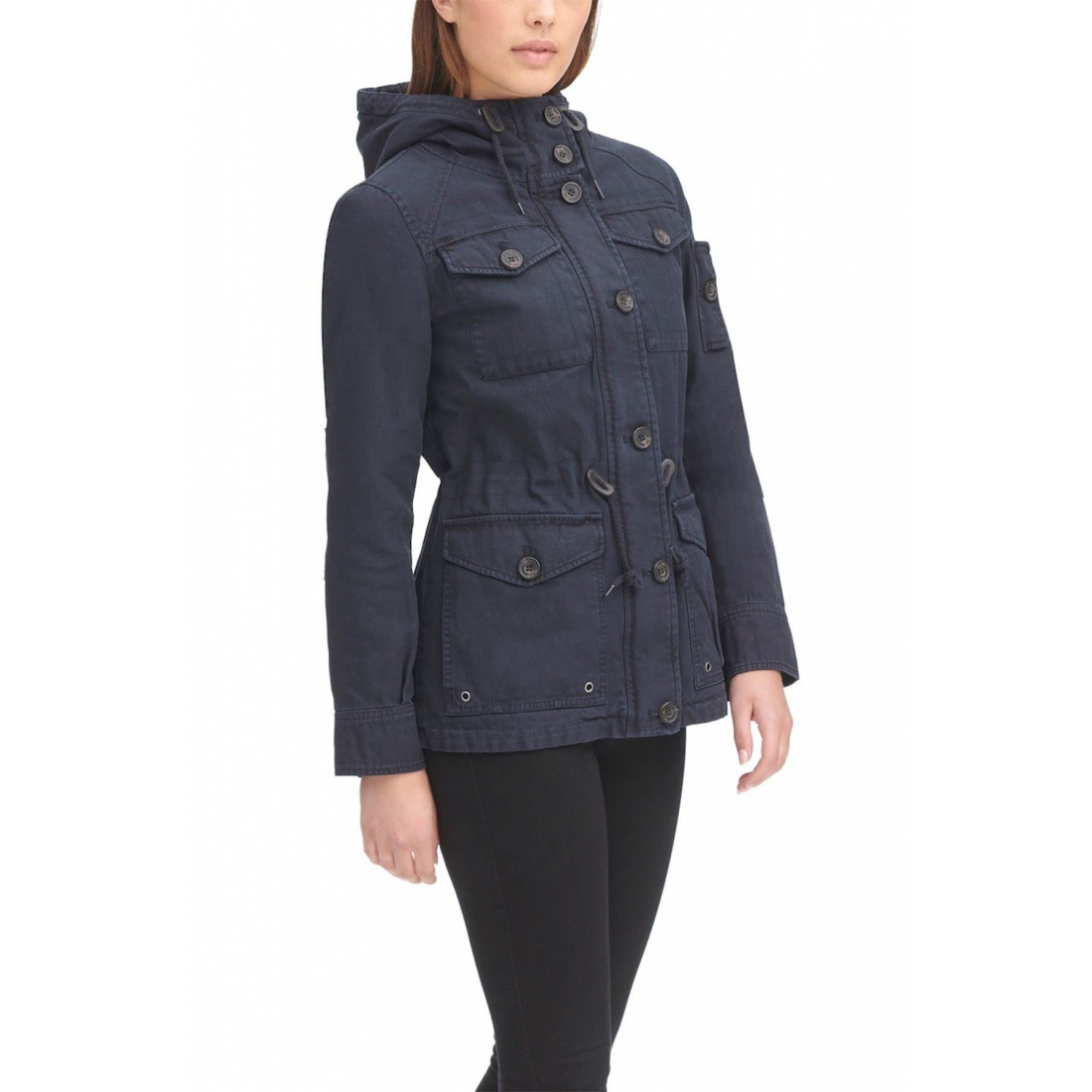 Veste 'Hooded Military' pour Femmes