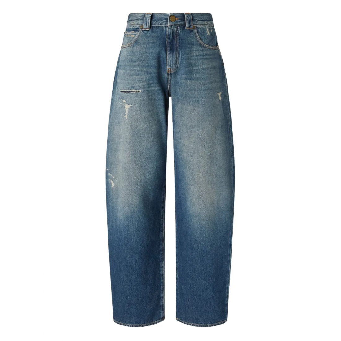 'Ripped-Detail' Jeans für Damen